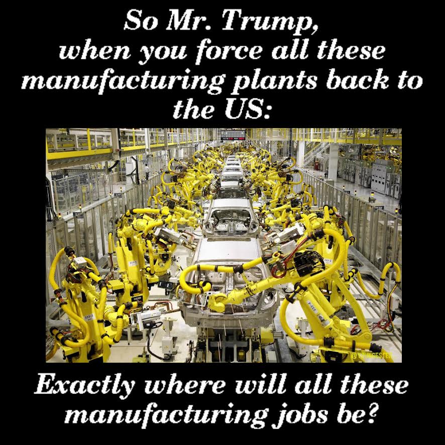 Donald Trump Plans To Bring Back Manufacturing Jobs - ATTN: